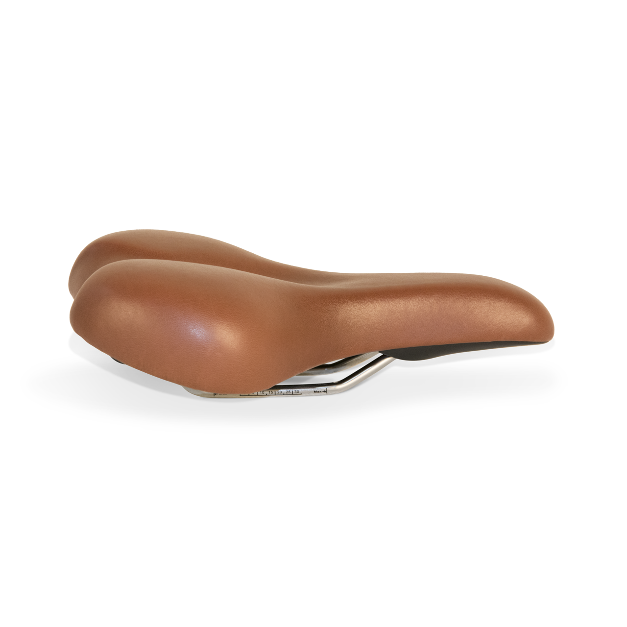 Cushioned Honey Leatherette Saddle | Brooklyn Bicycle Co.